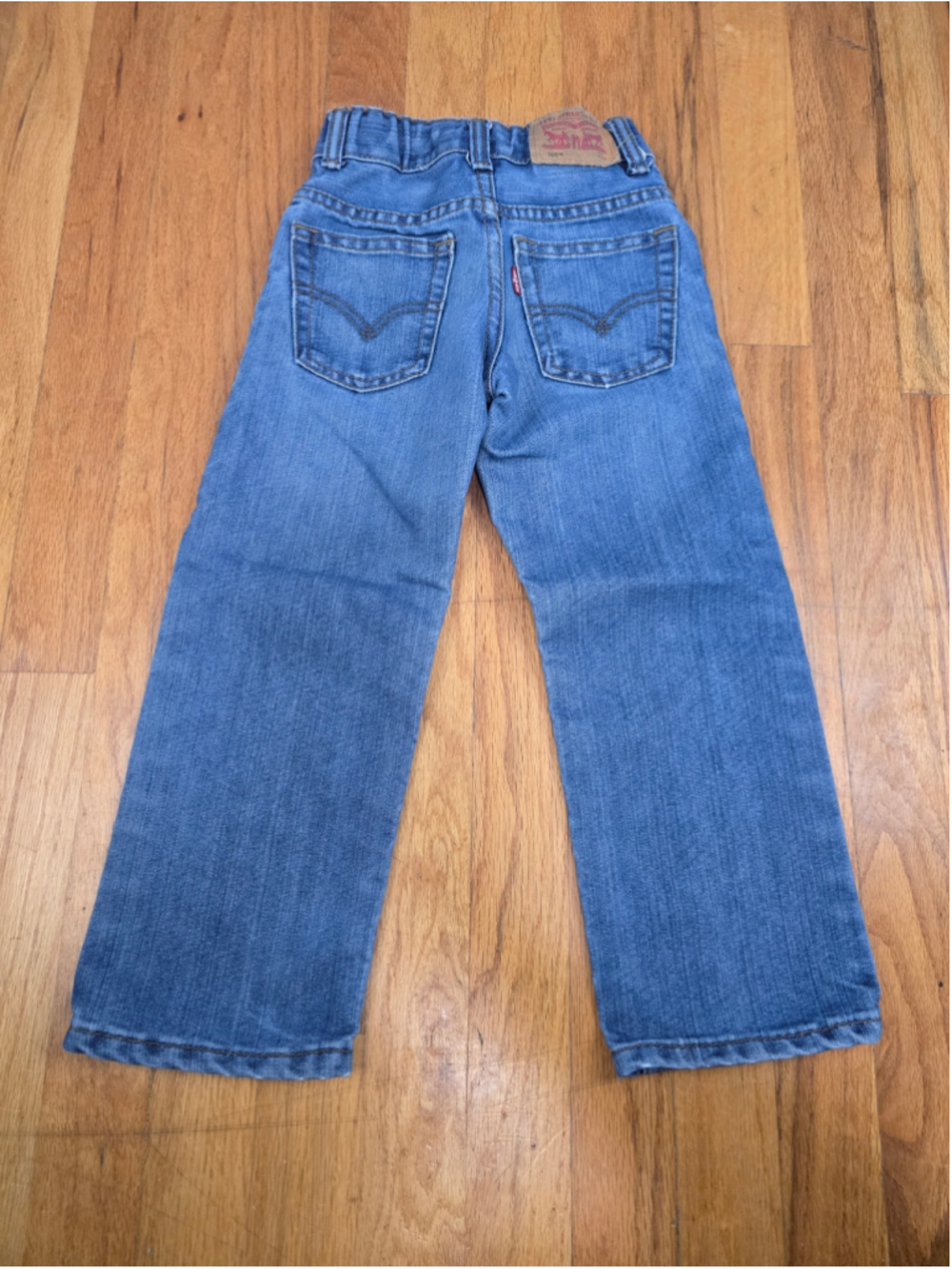 Boys Levi's 505 Slim Jeans Size 5 Blue
